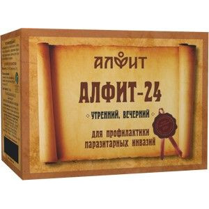 АЛФИТ-24 СБОР П/ПАРАЗИТАРНЫЙ 2Г. №30Х2 (120Г.)