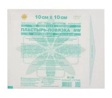ЛЕЙКО ПЛАСТЫРЬ-ПОВЯЗКА 10СМХ10СМ. АБСОРБ.ПОДУШЕЧКА НЕТКАН.ОСНОВА [LEIKO]