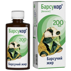 БАРСУКОР БАРСУЧИЙ ЖИР 200МЛ. ФЛ.