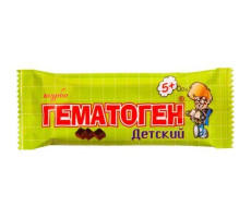 ГЕМАТОГЕН ДЕТСКИЙ ТУРБО ШКОЛЬНИК 5+ 30/35Г.