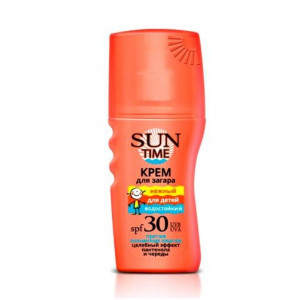 САН ТАЙМ КРЕМ Д/БЕЗОП.ЗАГАРА ДЕТ. SPF30 150МЛ. [SUN TIME]