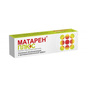 МАТАРЕН ПЛЮС 30Г. №1 КРЕМ Д/НАРУЖ.ПРИМ. ТУБА /НИЖФАРМ/