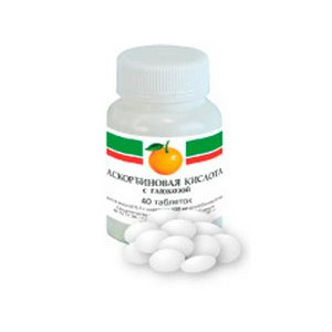 АСКОРБИНОВАЯ К-ТА 100МГ. ГЛЮКОЗА №40 ТАБ. (БАД)