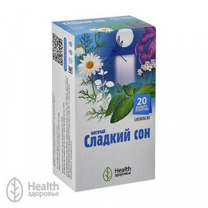 ЧАЙН.НАПИТОК СЛАДКИЙ СОН 2Г. №20 ПАК. /ЗДОРОВЬЕ/ ЧАЙН.НАПИТОК СЛАДКИЙ СОН 2Г. №20 ПАК. /ЗДОРОВЬЕ/