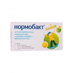 НОРМОБАКТ ДЖУНИОР №20 ТАБ.