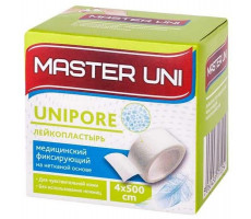 МАСТЕР ЮНИ ЛЕЙКОПЛАСТ. 4Х500СМ. UNIPORE НЕТК. [MASTER UNI]