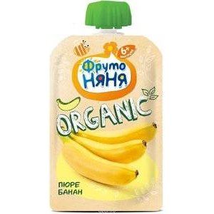 ФРУТОНЯНЯ ПЮРЕ 90Г. БАНАН ДОЙПАК 6+МЕС.