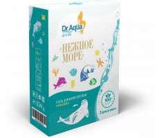 ДОКТОР АКВА СОЛЬ МОРСКАЯ ДЕТСТВО НЕЖНОЕ МОРЕ РОМАШКА 450Г. (150ГХ3) [DR.AQUA]