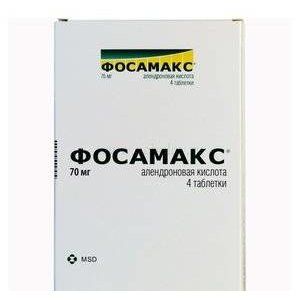 ФОСАМАКС 70МГ. №4 ТАБ. /МЕРК ШАРП/