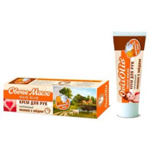 ОВИСОЛИО ОВЕЧЬЕ МАСЛО КРЕМ Д/РУК МОЛОКО+МЕД 70Г. [OVISOLIO]