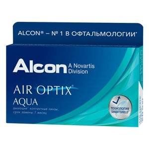 AIR OPTIX AQUA ЛИНЗА КОНТАКТНАЯ -3,75 8.6 (3PK)