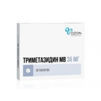 ТРИМЕТАЗИДИН МВ 35МГ. №30 ТАБ.ПРОЛОНГ. П/П/О /АТОЛЛ/ОЗОН/
