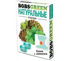 БОБС ГРИН ЛЕДЕНЦЫ 3,5Г. ПИХТА+МЕНТОЛ №10 (35Г.) [BOBSGREEN]