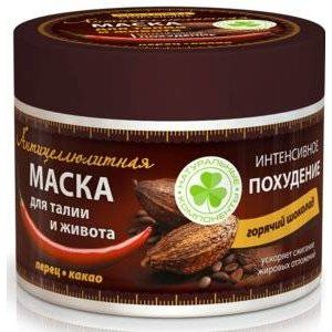 НОВОСВИТ СТОП ЦЕЛЛЮЛИТ МАСКА А/ЦЕЛЛЮЛ. Д/ТАЛИИ И ЖИВОТА ИНТЕНС. ПОХУД. ГОР.ШОКОЛАД 300МЛ. [NOVOSVIT]