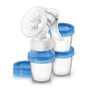 АВЕНТ МОЛОКООТСОС РУЧНОЙ НАТУРАЛ+КОНТЕЙНЕР /АРТ.86540/330/13/ [AVENT]