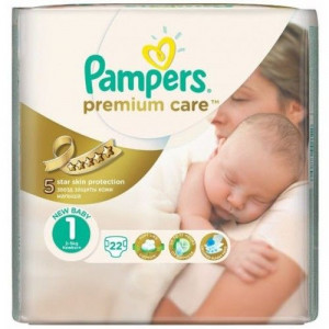 ПАМПЕРС ПОДГУЗН. ПРЕМИУМ КЕА 1 Д/НОВОРОЖД. 2-5КГ №20 [PAMPERS]