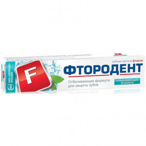 ФТОРОДЕНТ ЗУБ.ПАСТА ОТБЕЛ. 62Г. ТУБА