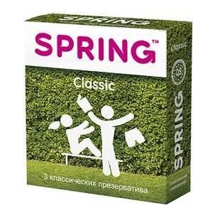 СПРИНГ ПРЕЗЕРВАТИВ КЛАССИК ГЛАДКИЕ АРОМАТ №3 [SPRING]