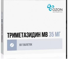 ТРИМЕТАЗИДИН МВ 35МГ. №60 ТАБ.ПРОЛОНГ. П/П/О /АТОЛЛ/ОЗОН/