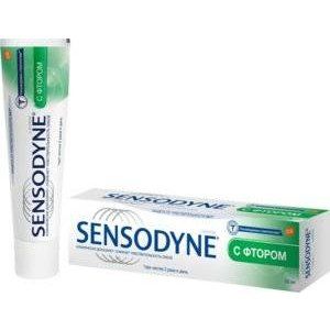 СЕНСОДИН ЗУБ.ПАСТА F 50МЛ. ФТОР [SENSODYNE]