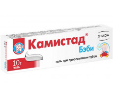 КАМИСТАД БЕБИ 10Г. ГЕЛЬ П/ПРОРЕЗ. ЗУБОВ ТУБА