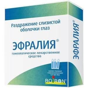 ЭФРАЛИЯ 0,4МЛ. №10 ГЛ.КАПЛИ ГОМЕОПАТИЧ. САШЕ