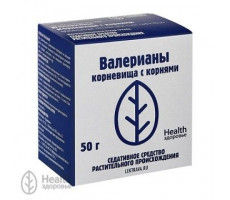 ВАЛЕРИАНА КОРНЕВИЩА С КОРНЯМИ 50Г. /ЗДОРОВЬЕ/