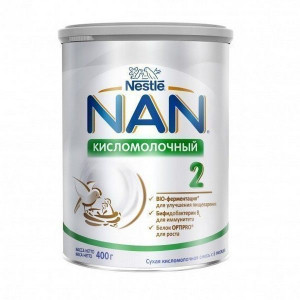 НАН-2 СМЕСЬ КИСЛОМОЛОЧНАЯ 400Г. 6+МЕС. [NAN]