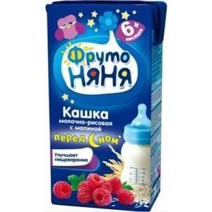 ФРУТОНЯНЯ КАША 200Г. РИС+МАЛИНА МОЛ. 6+МЕС.