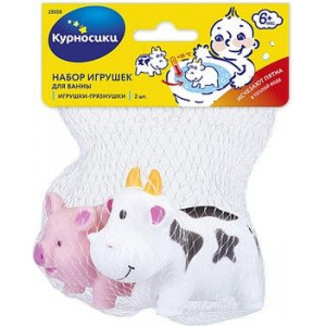 КУРНОСИКИ ИГРУШКА Д/ВАННЫ ГРЯЗНУШКИ 6+ /АРТ.25050/