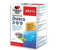 ДОППЕЛЬГЕРЦ АКТИВ ОМЕГА-3-6-9 №60 КАПС.