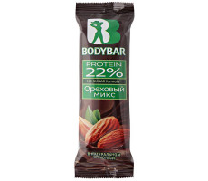 БОДИБАР 22% БАТОНЧИК ПРОТЕИН. ОРЕХОВЫЙ МИКС ГОР.ШОКОЛАД 50Г. [BODYBAR]