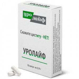 УРОЛАЙФ 395МГ. №30 КАПС.