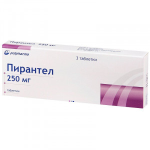 ПИРАНТЕЛ 250МГ. №3 ТАБ. /ПОЛЬФАРМА/