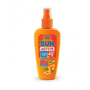 ЭКОЛЛА-БИО САН АКТИВ СПРЕЙ Д/БЕЗОП. ЗАГАРА SPF-40 120МЛ. [SUN ACTIVE]