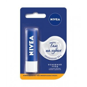 НИВЕЯ ЛИП КЭЙР БАЛЬЗАМ Д/ГУБ КЛАССИКА/БАЗОВЫЙ УХОД 4,8Г. [NIVEA]