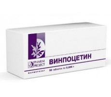 ВИНПОЦЕТИН 5МГ. №60 ТАБ. /ФАРМПРОЕКТ/