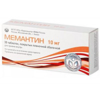 МЕМАНТИН 10МГ. №30 ТАБ. П/П/О /ФАРМЗАЩИТА/