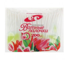 ЕМЕЛЬЯН САВОСТИН ПАЛОЧКИ ВАТНЫЕ №200 ПАКЕТ ЕС