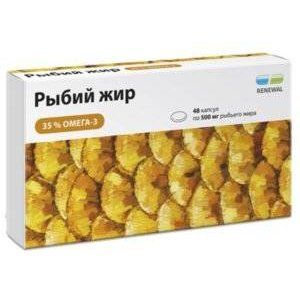 РЫБИЙ ЖИР 500МГ. №48 КАПС. /RENEWAL/