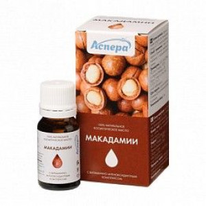 АСПЕРА МАСЛО МАКАДАМИИ КОСМЕТ. ВИТАМ.-АНТИОКС. КОМПЛ. 10МЛ. ФЛ.
