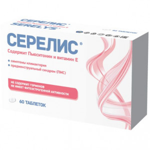 СЕРЕЛИС 378МГ. №60 ТАБ.