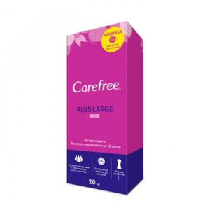 КЭФРИ САЛФЕТКИ ЕЖЕДН. ЛАРДЖ ПЛЮС ФРЕШ АРОМ. №20 ПРОКЛАДКИ [CAREFREE]