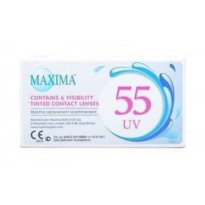 МАКСИМА 55 UV ЛИНЗА -5,50 8.6 6PK [MAXIMA]