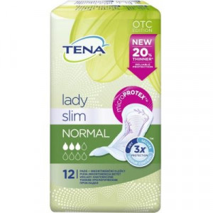 ТЕНА ЛЕДИ ПРОКЛАДКИ СЛИМ НОРМАЛ №12 [TENA LADY]