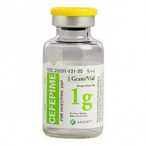 ЦЕФЕПИМ 1Г. №1 ПОР. Д/Р-РА Д/В/В,В/М ФЛ. /ПРОТЕК/САНДЖИВАНИ/РУЗФАРМА/