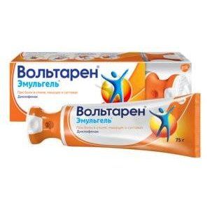 ВОЛЬТАРЕН ЭМУЛЬГЕЛЬ 1% 75Г. ГЕЛЬ Д/НАРУЖ.ПРИМ. ТУБА
