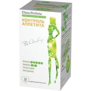ДИЕТА ПЕРФЕТТА КОНТРОЛЬ АППЕТИТА №30 ПАСТИЛКИ ЖЕВ. [DIETA PERFETTA]