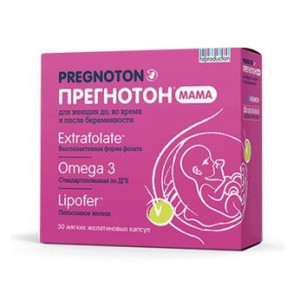 ПРЕГНОТОН МАМА №30 КАПС.