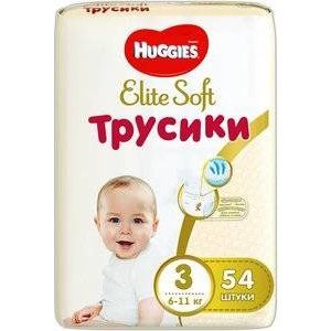 ХАГГИС ТРУСИКИ-ПОДГУЗНИКИ ЭЛИТ СОФТ 3/6-11КГ №54 [HUGGIES]